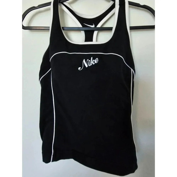Nike Black Exercise Top M - Picture 1 of 4